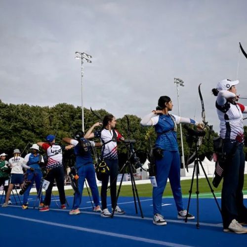Indian women archers secure fourth spot in team event in Paris